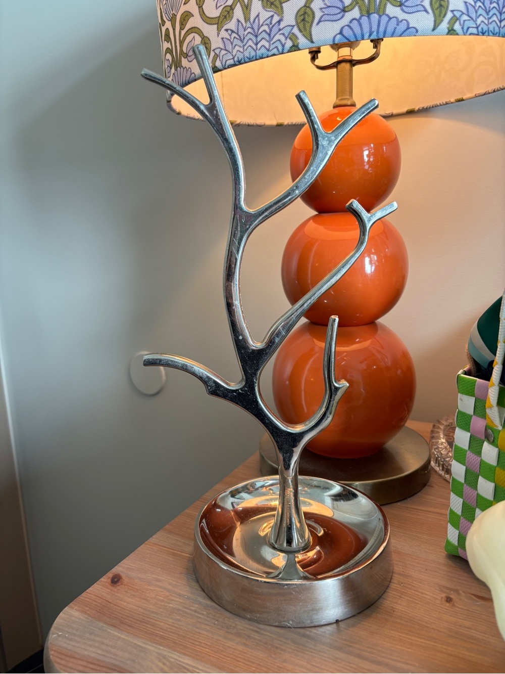 Silver Jewelry Stand for Rings/Necklaces/Bracelets
